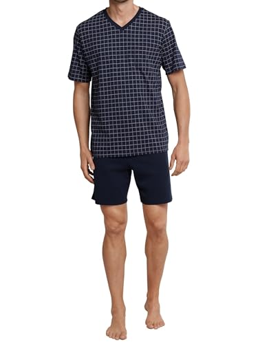 Schiesser Anzug Kurz Conjuntos de Pijama, Azul Oscuro, S... - Amazon Spain à 19.41€