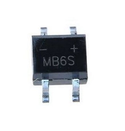 10pcs MB6S SOP-4 600V/0.5A Bridge Diode Rectifier... - High-Tech & Électronique Amazon Italie à 2.50€