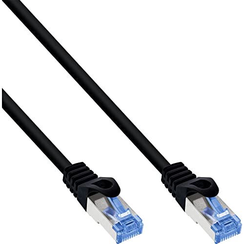 InLine 74855S Patchkabel, Cat.6A, S/FTP, TPE flexibel... - Pet Supplies Amazon Germany à 2.95€