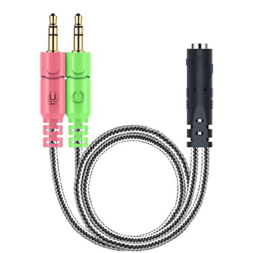 MillSO 3.5 mm Audio Y Câble Adaptateur 1 x Jack 3,5 mm 4... - High-Tech & Électronique Amazon France à 5.29€