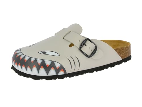 Lico Bioline Clog HAI Sabots, Gris (Grau Grau), 27 EU - Mode & Vêtements Amazon France à 21.55€