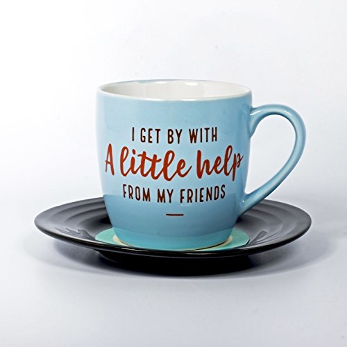 Lyrical Mug - Ensemble-cadeau de Tasse et Soucoupe... - Tech & Electronics Amazon France à 12.88€