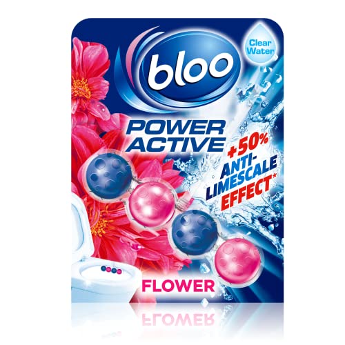 Bloo Power Active Toilet Rim Block Fresh Flowers, with... - Auto & Moto en promo à 1.00€