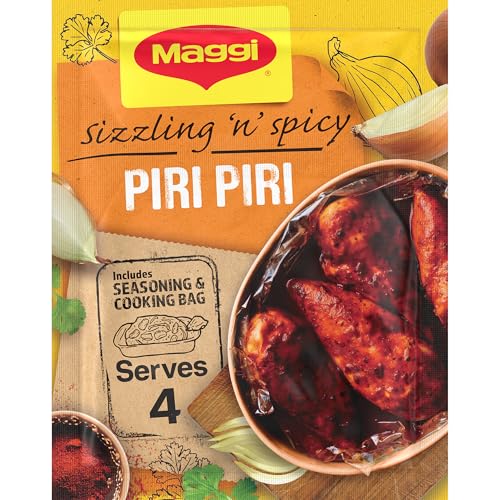 MAGGI So Juicy Smokey PiriPiri Chicken 27g - Épicerie Amazon Royaume-Uni à 1.09€
