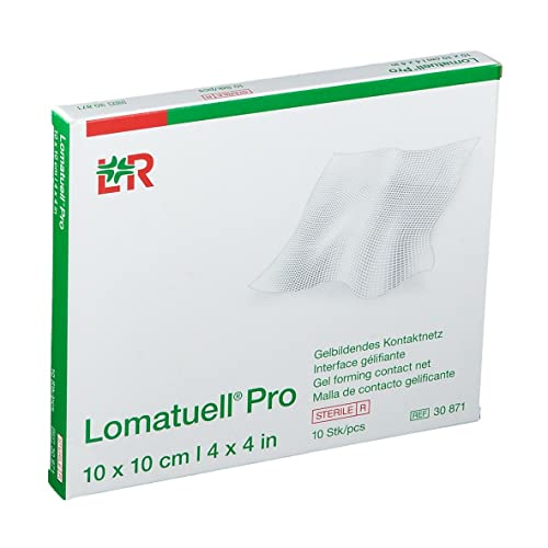 Lohmann & Rauscher Lomatuell Pro Geliernetz, 10 x 10 cm, 10... - Sports & Fitness Amazon Germany à 25.87€