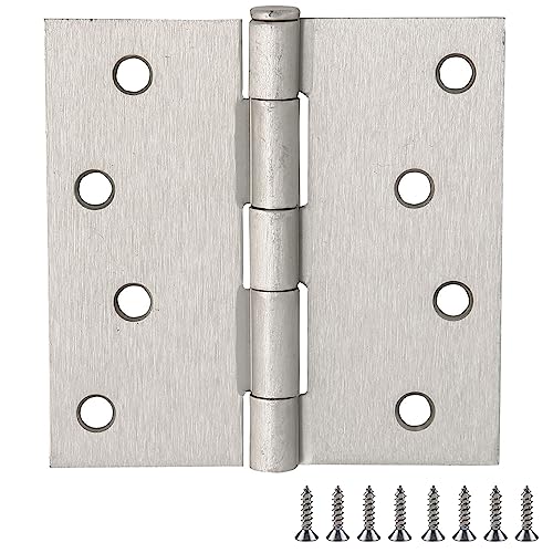 Design House 181651 3-Pack Hinge 4", SQ Satin Nickel, 3 - Bricolage & Outils Amazon Royaume-Uni à 7.22€