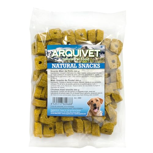Arquivet Snacks pour Chien Maxi de Poulet 500 g - Animalerie Amazon France à 4.76€