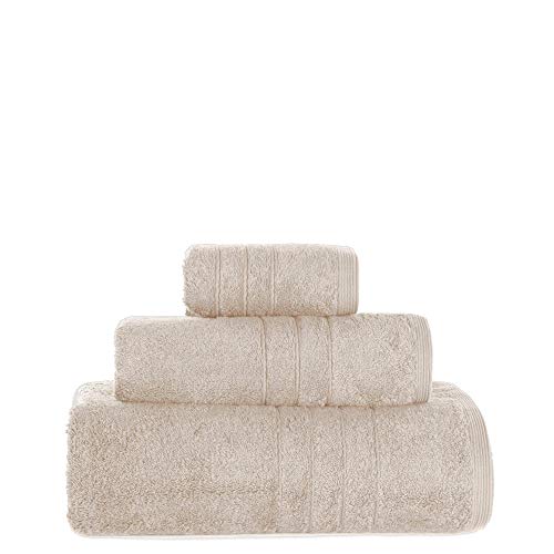 ABECE CASA - Toalla Ihome Omega 30X50 02-Natural - Maison & Cuisine Amazon Espagne à 2.20€