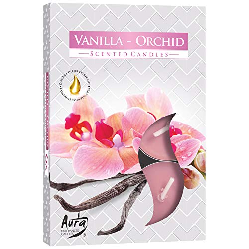 Bispol Scented Tealights 6 Pcs - Vanilla-Orchid - High-Tech & Électronique Amazon Royaume-Uni à 1.07€