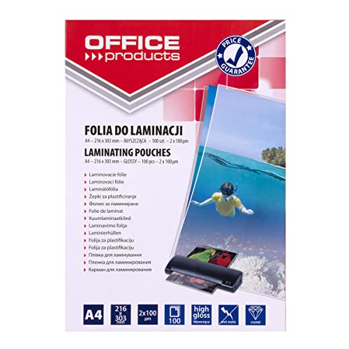 Office Products 20325425 – 90 Pantalla de laminación A4, 2... - Home & Kitchen Amazon Spain à 7.84€