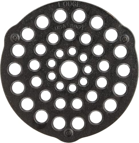 Lodge Mfg L8DOT3 Untersetzer/Fleisch Rack, Seasoned, 8-in. 6 - Maison & Cuisine Amazon Allemagne à 21.95€