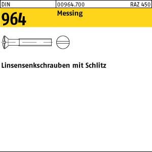 DIN 964/ISO 2010 LinsenSenkkopfschraube M5x70 Messing blank... - Maison & Cuisine en promo à 6.18€