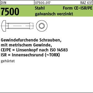 DIN 7500 St. gehärtet CE M 6 x 40 -T galv. verzinkt gal Zn... - Bricolage & Outils en promo à 3.31€