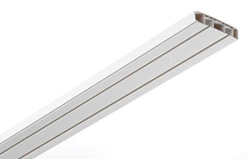 Gardinia 2-Track Curtain Rod, White, 240 x 3.75 x 1.5 cm... - Home & Kitchen Amazon UK à 45.48€