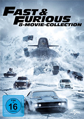 Fast & Furious - 8-Movie Collection - Livres & eBooks Amazon Italie à 7.01€