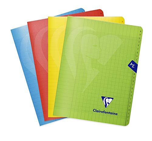Clairefontaine 303748C Un Répertoire Agrafé Mimesys - 17x22... - Auto & Moto en promo à 3.39€