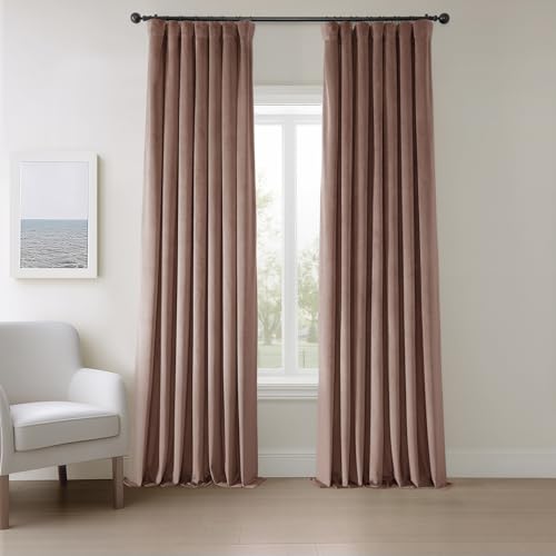 HPD Half Price Drapes VPYC-161234-108 Plush Velvet Curtain... - Home & Kitchen Amazon UK à 28.66€