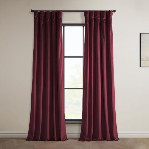 HPD Half Price Drapes Heritage Plush Velvet 84 Inches Long... - Maison & Cuisine Amazon Royaume-Uni à 12.90€