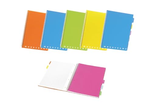 Pigna 02291571R Blocco Spiralato, 4 colori fluo assortiti... - Amazon Italie à 16.63€