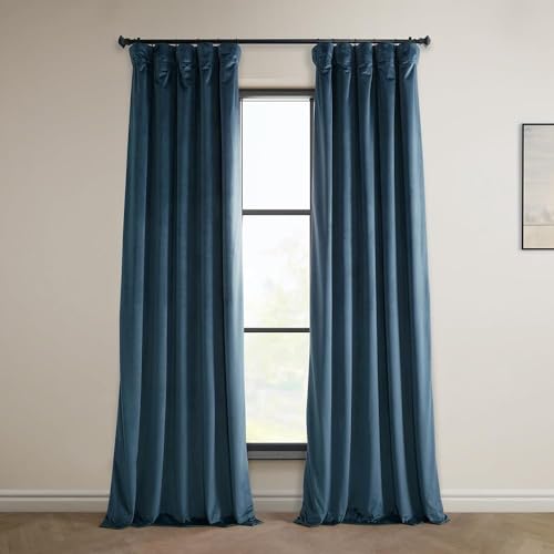 HPD Half Price Drapes VPYC-P Heritage Plüschsamt-Vorhänge... - Deal du jour à 24.76€