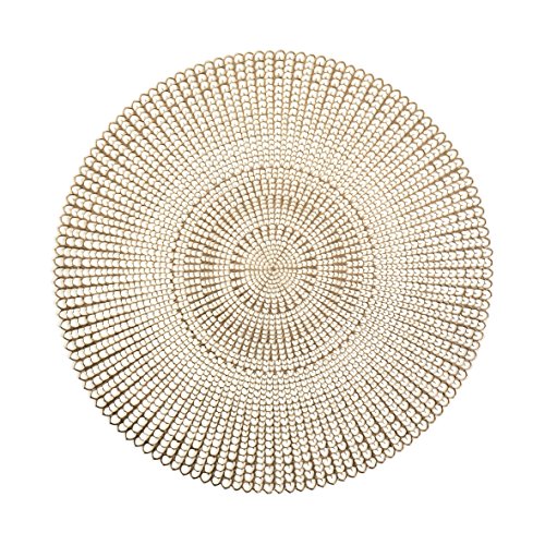 Zeller Set de Table en PVC, 41 cm, PVC, Or, 41 cm - Maison & Cuisine Amazon France à 9.69€