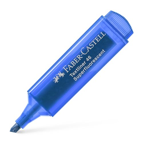 Faber – Castell 1 Textmarker TEXTLINER 1546 blau - Fournitures Bureau Amazon Allemagne à 0.93€