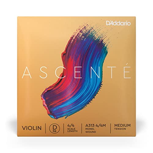 D'Addario Ascenté - Corda Re per violino, scala 4/4... - Amazon Italie à 8.59€
