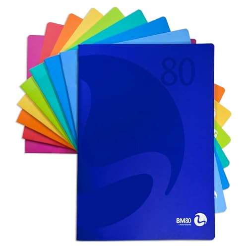 BM BeMore Color 80 0110587 - Cuaderno (A4, rayado, con... - Deal du jour à 7.10€