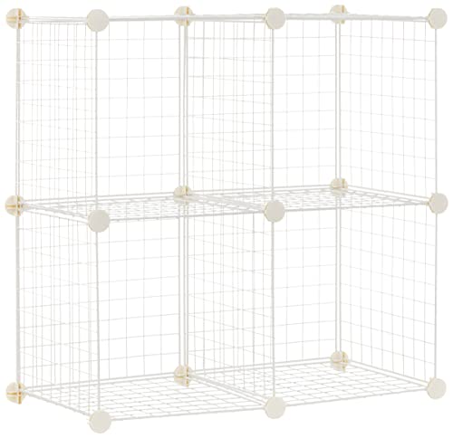Amazon Basics 4 Regalwürfel Drahtregal, Weiß, 37 D x 77 W x... - Maison & Cuisine Amazon Allemagne à 25.03€