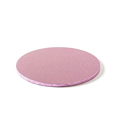 Decora 0931911 RUNDE TORTENPLATTE ROSA cm 25X1,2 H - Maison & Cuisine en promo à 8.04€