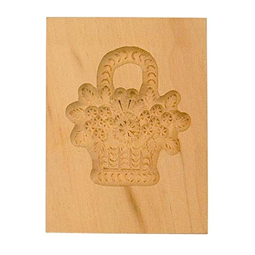 Haus Blumenkorb Springerles Modell, Braun, 8 Cm - Maison & Cuisine Amazon Allemagne à 10.50€