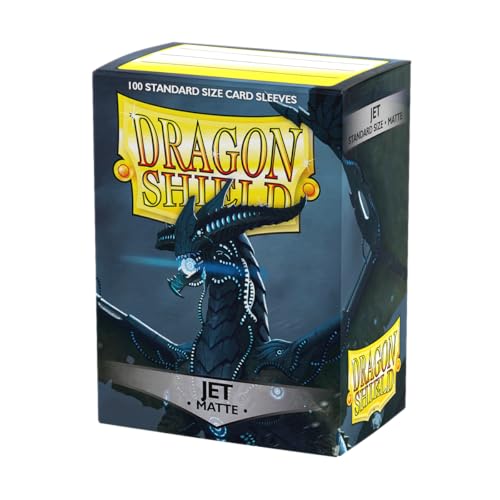 Arcane Tinmen ART11024 Sleeves: Dragon Shield Matte Jet... - Loisirs Créatifs Amazon France à 9.95€