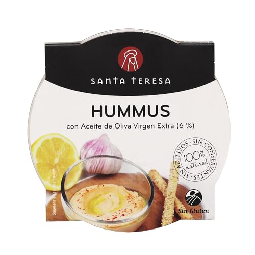 Santa Teresa - Hummus Con Aceite De Oliva Virgen Extra... - Épicerie Amazon Espagne à 2.55€