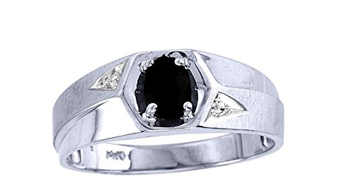 Birthstone Anillo Plata de Ley o plata chapado en oro... - Bijoux & Montres en promo à 61.37€