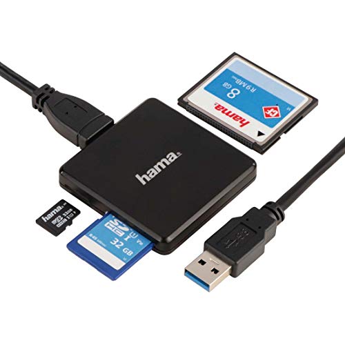 Hama Card Reader 35-in-1 Black multi USB 3.0 - High-Tech & Électronique Amazon Royaume-Uni à 7.60€