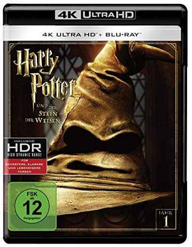 Harry Potter und der Stein der Weisen (4K Ultra-HD) (+... - Maison & Cuisine Amazon Italie à 13.47€