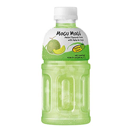 Mogu Mogu Melon Flavoured Drink with Nata de Coco, 320ml - Épicerie Amazon Royaume-Uni à 1.45€