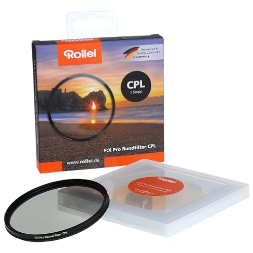 Rollei Extremium Round Filter CPL 62 mm (1 Stop) - Filtro... - Auto & Moto en promo à 43.19€