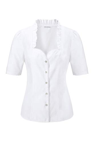 Stockerpoint Bluse Clarissa Trachtenblusen, Blanco, 46... - Jardin & Extérieur Amazon Espagne à 12.36€