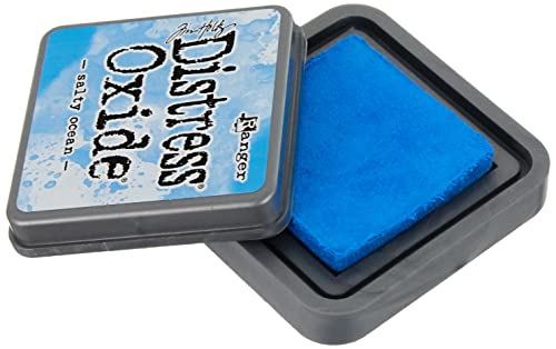 Ranger • Tim Holtz Distress Oxide Ink Pad Salty Ocean - Loisirs Créatifs Amazon France à 7.00€