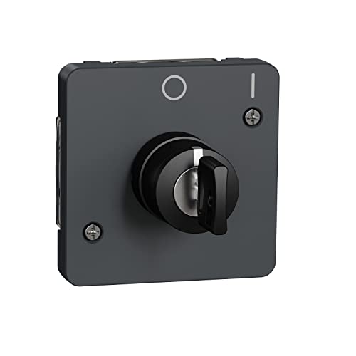 Schneider Electric MUR35062 2 Position Key Switch Grey - Maison & Cuisine Amazon Royaume-Uni à 8.69€