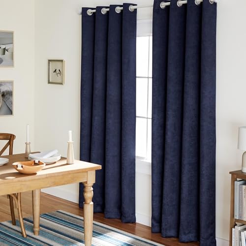 Exclusive Home Curtains Vorhänge aus Satinstoff mit... - Maison & Cuisine en promo à 7.87€