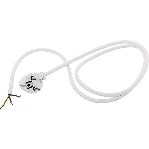 HAWA 1008289 Strom Anschlusskabel Weiß 2.50m, 5 Stück - Amazon Germany à 14.47€