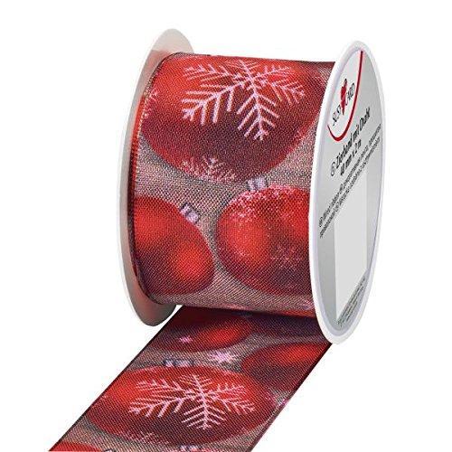 Susy Card 40014586 Christmas Ribbon 2 M x 40 mm Small Reel... - Auto & Moto Amazon Royaume-Uni à 3.59€