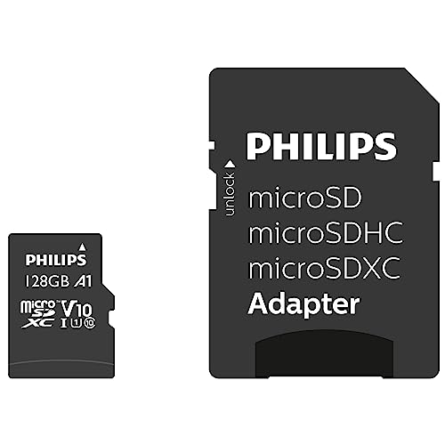 Philips Ultra Speed Carte microSDXC Card 128 Go +... en promo à 18,26€ (-39%) sur Amazon FR