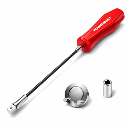 Powerbuilt Magnetic Oil Drain Plug Remover Tool, Flexible... - Home & Kitchen Amazon UK à 9.90€