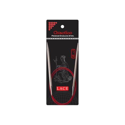 ChiaoGoo RED Lace circular needle 150cm 15.00mm - 1pc - Maison & Cuisine Amazon Allemagne à 9.27€
