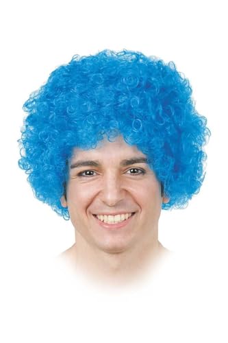 DISBACANAL Peluca payaso de rizos - Amarillo - Jouets & Jeux en promo à 3.36€