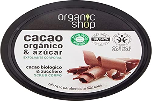 Organic Shop Cacao Exfoliante Corporal Chocolate Belga 1Un... - Beauté & Parfums Amazon Italie à 3.29€