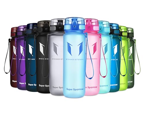 Super Sparrow Bouteille d'eau - Gourde - 500ml - sans BPA... - Sports & Fitness Amazon France à 13.59€